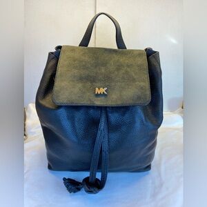 Michael Kors backpack leather and suede